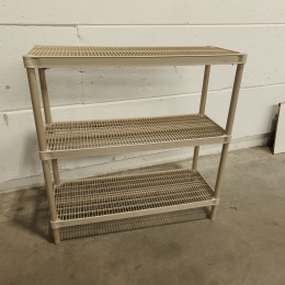 Plastic rack - 122x46x123 cm 